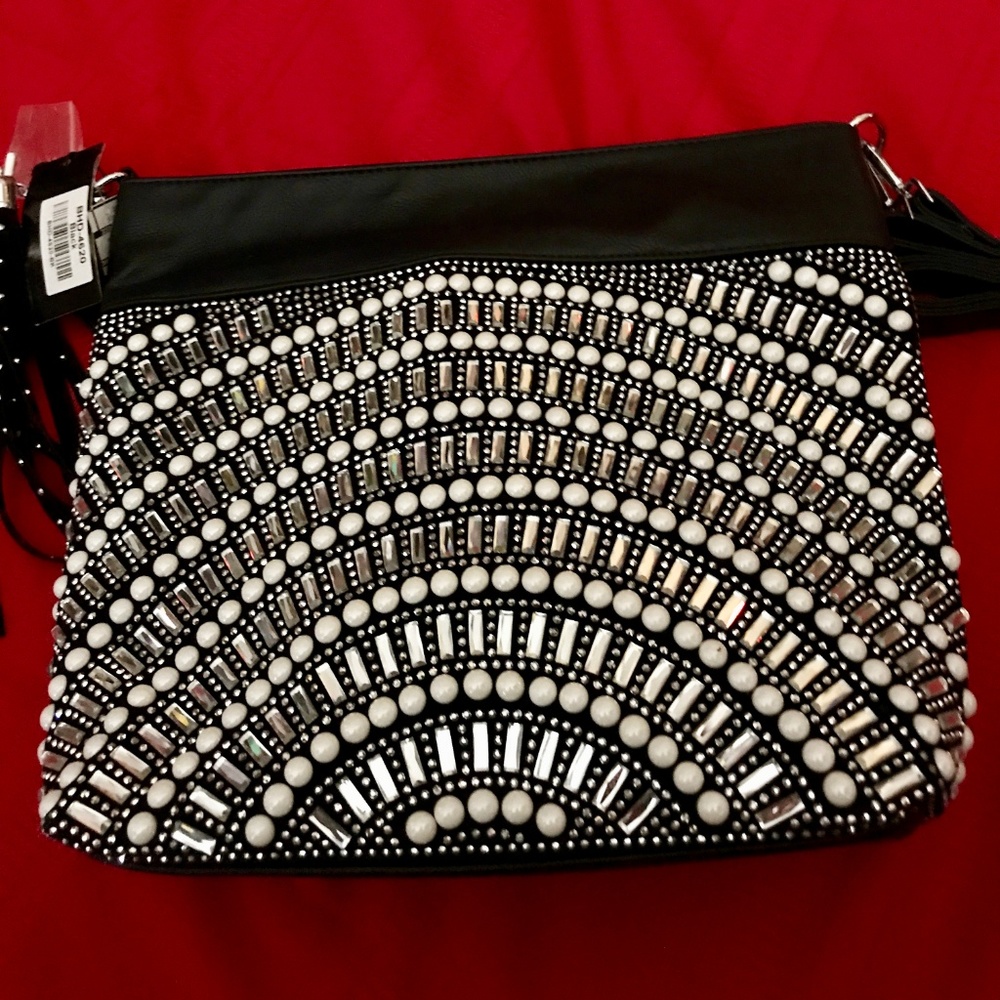 Black & Bling purse